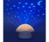 PABOBO - Projektor s melódiou STAR MUSHROOM 3xAA lososová SP02M-P