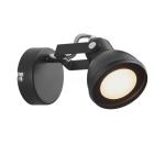 Nordlux - Nástenné bodové svietidlo ASLAK 1xGU10/35W/230V čierna 45721003
