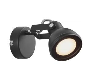 Nordlux - Nástenné bodové svietidlo ASLAK 1xGU10/35W/230V čierna 45721003