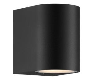 Nordlux - Vonkajšie nástenné svietidlo DION 1xGU10/25W/230V IP44 čierna 2518001003