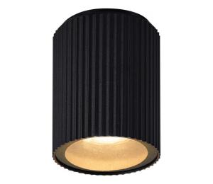 Nordlux - Vonkajšie stropné svietidlo KYKLOP 1xGU10/15W/230V IP54 čierna 2518316003