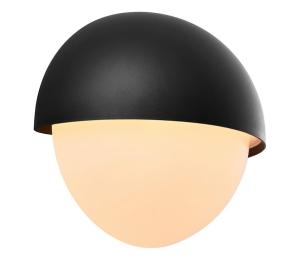 Nordlux - Vonkajšie nástenné svietidlo SCORPIUS 1xE14/15W/230V IP44 čierna 2518401003