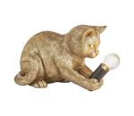 Endon 107389 - Stolná lampa KITTEN 1xE14/7W/230V zlatá 107389