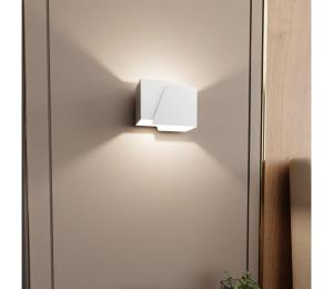 EMIBIG Nástenné svietidlo FROST 1xG9/8W/230V biela 940/1