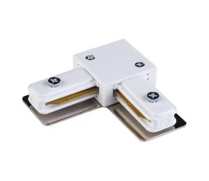 Koncovka lištového systému 1-fázová TRACER uhlová biela 4069