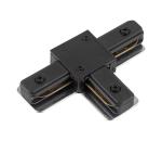 Koncovka lištového systému 1-fázová TRACER T-konektor čierna 3519