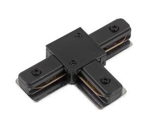 Koncovka lištového systému 1-fázová TRACER T-konektor čierna 3519