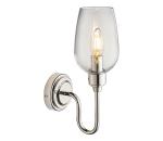 Endon 103316 - Nástenné svietidlo STOURTON 1xE14/6W/230V lesklý chróm 103316