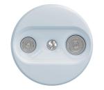 lap - Retro účastnícka zásuvka TV+R (koncová) bez rámika modrá M/TV/K