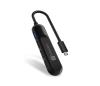CONNECT IT CHU-5000-BK - USB-C hub 4v1 CHU-5000-BK