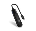 CONNECT IT CHU-5000-BK - USB-C hub 4v1 CHU-5000-BK
