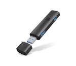 CONNECT IT CHU-4060-AN - USB-A hub s čítačkou pamäťových kariet 4v1 CHU-4060-AN