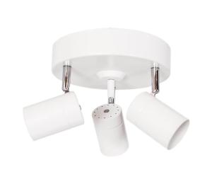 ByRydens 4200710-5002 - Bodové svietidlo CORRECT 3xGU10/7W/230V biela 4200710-5002