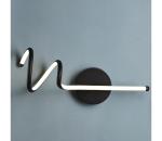 ONLI - LED Nástenné svietidlo TWIST LED/6W/230V 4000K čierna 5061/APN