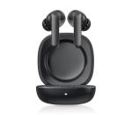 Niceboy Pins 4 PRO - Bezdrôtové slúchadlá s ANC, 380 mAh + 2x 35 mAh, IP54, čier pins-4-pro-black