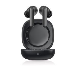 Niceboy Pins 4 PRO - Bezdrôtové slúchadlá s ANC, 380 mAh + 2x 35 mAh, IP54, čier pins-4-pro-black