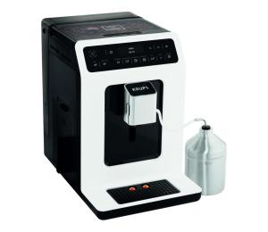 Krups - Automatický kávovar s nádobou na mlieko EVIDENCE 1450W/230V biela EA891110
