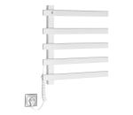 Sapho - Elektrický sušiak na uteráky ELCOR 63W/230V 52 cm matná biela ľavá EB520