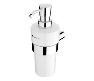 NIMCO BR 11031KN-26 - Nástenný dávkovač mydla BORMO 300 ml biela/lesklý chróm BR 11031KN-26