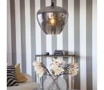 ByRydens 4200870-4505 - Luster na lanku BELLISSIMO 1xE27/8W/230V dymová/čierna 4200870-4505