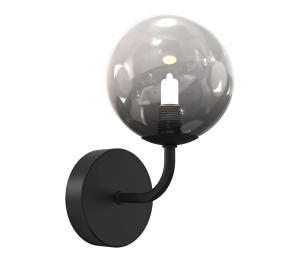 ONLI - Nástenné svietidlo PALOMA 1xG9/10W/230V čierna/dymová 5084/AP1N