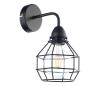 ONLI - Nástenné svietidlo SPIDER 1xE27/15W/230V čierna 4859/APP