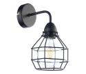 ONLI - Nástenné svietidlo SPIDER 1xE27/15W/230V čierna 4859/APP