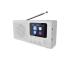 Rádio DAB/DAB+/FM 3W/5V/4xAA biele E0091