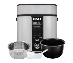 TESLA Electronics MultiCook - Multifunkčný ryžovar 2,1 l 400W/230V MLTCKRC400LCSLR