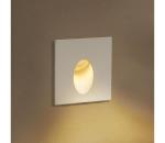 Brilagi - LED vonkajšie zapustené svietidlo STAIRDOT LED/2W/230V biele IP65 hranaté BRI305