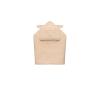 Lionelo - Detská osuška s kapucňou MUSLIN HOODED TOWEL Béžová (Sand) 5903771709347