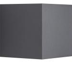 Nordlux - LED vonkajšie nástenné svietidlo MILDA LED/4,9W/230V IP44 antracit 2418331050