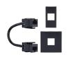 PP128-RJ45 - Doplnkový modul pre zapustené zásuvky PP128-RJ45