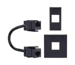 PP128-RJ45 - Doplnkový modul pre zapustené zásuvky PP128-RJ45