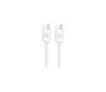 Aligator DATKP49 - USB kábel USB-C / USB-C 65W Power Delivery 1,5 m biely DATKP49