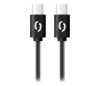 Aligator DATKP54 - USB kábel USB-C / USB-C 65W Power Delivery 0,5 m čierny DATKP54