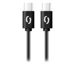 Aligator DATKP54 - USB kábel USB-C / USB-C 65W Power Delivery 0,5 m čierny DATKP54