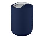 WENKO 22520100 - Kôš BRASIL 14x21 cm modrá/lesklý chróm 22520100