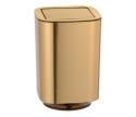 WENKO 24163100 - Odpadkový kôš AURON 17x25,5 cm zlatý 24163100
