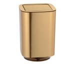 WENKO 24163100 - Odpadkový kôš AURON 17x25,5 cm zlatý 24163100
