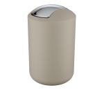 WENKO 21222100 - Kôš BRASIL 19,5x31 cm béžový/lesklý chróm 21222100