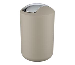 WENKO 21222100 - Kôš BRASIL 19,5x31 cm béžový/lesklý chróm 21222100