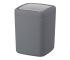 WENKO 23979100 - Odpadkový kôš BARCELONA 15x20 cm antracit/lesklý chróm 23979100
