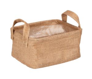 WENKO 64470100 - Kôš JUNA 20x15 cm hnedý 64470100