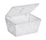 WENKO 22077100 - Kôš ADRIA 19x14 cm biela 22077100