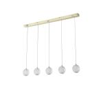 Searchlight 51485-5SB - LED luster na lanku ALLURE 5xLED/4,2W/230V 51485-5SB