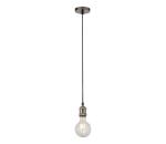 Searchlight 7461SS - Závesný luster SUSPENSION 1xE27/60W/230V strieborný 7461SS