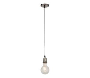 Searchlight 7461SS - Závesný luster SUSPENSION 1xE27/60W/230V strieborný 7461SS