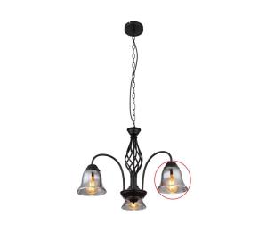 Globo - Náhradné sklo k lustru GONNY E27 60298-3HG