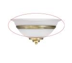 Globo - Náhradné sklo pre nástenné svietidlo TOLEDO E27 6897G